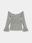 Petra Squared Textured Blouse