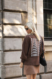Waves Sweater in Washed Cacao