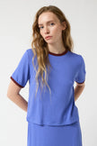 Bean T-shirt in Blueberry