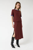 Bean T-shirt in Burgundy