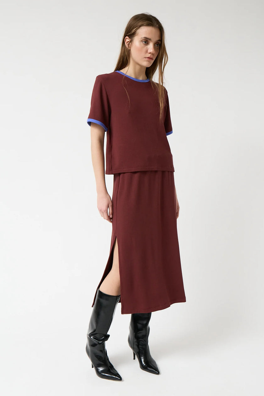 Bean T-shirt in Burgundy