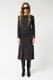 Galena Skirt in Charcoal
