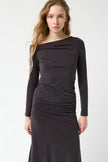 Galena Twist Top in Charcoal