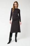 Galena Twist Top in Charcoal