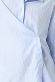 Salty Shirt in Green and Blue Stripes