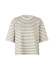 Emrys T-shirt in Island Fossil Sugar Stripe