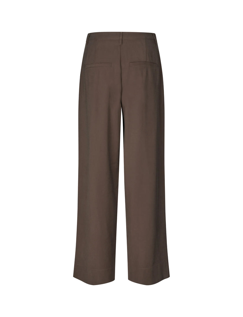 Daniello Pants in Chocolate Brown