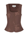 Meliora Blazer in Warm Brown