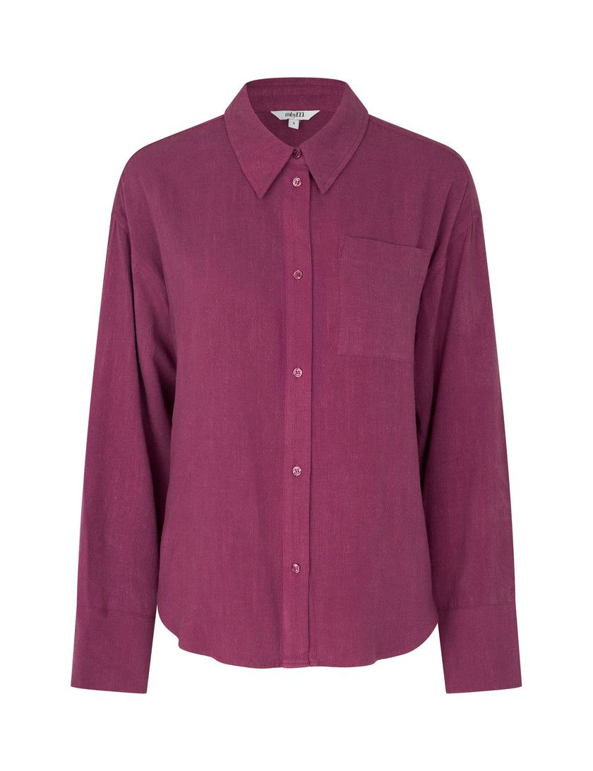 Nerina Shirt in Radiant Raspberry