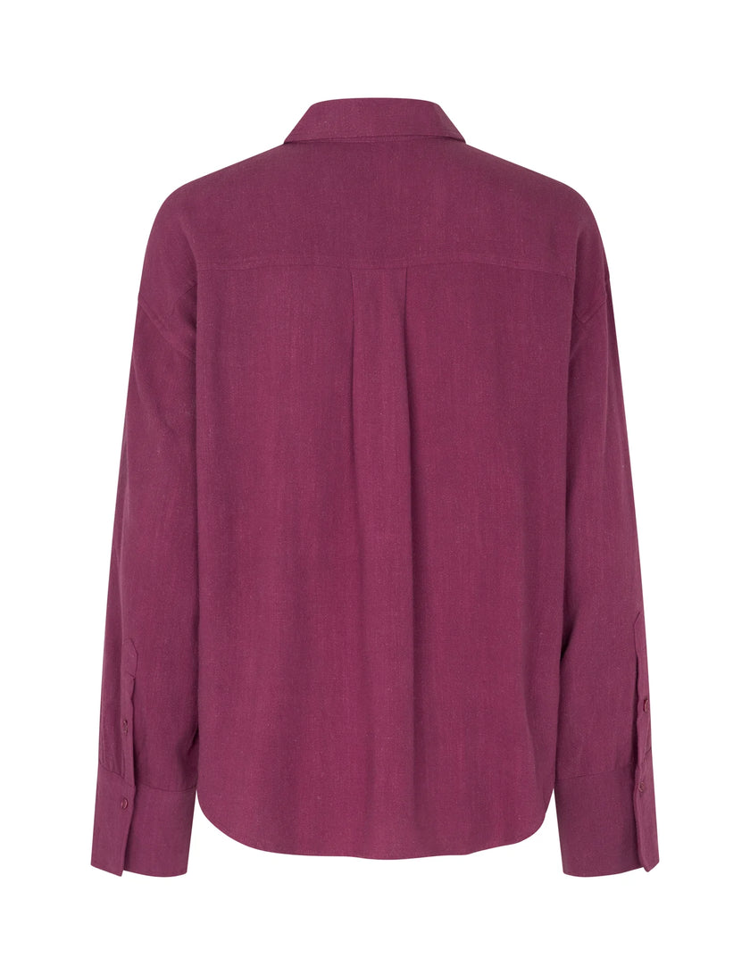 Nerina Shirt in Radiant Raspberry