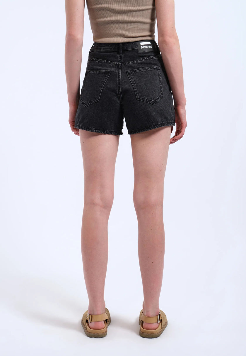 Nora Shorts in Retro Black