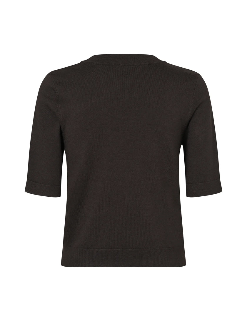 Carla Knit Blouse in Java