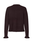Celandia Knit in Deep Purple Melange