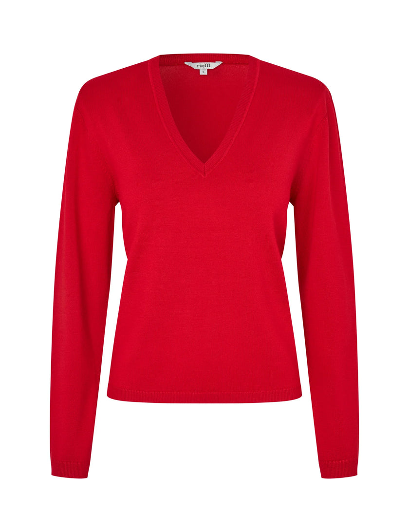 Ruthie Knit in Red Aura