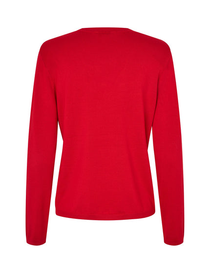 Ruthie Knit in Red Aura