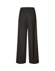 Emeli Marbel Pants in Black Brown Pinstripe