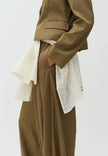 Koons Xannia Pants in Light Olive Melange