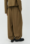 Koons Xannia Pants in Light Olive Melange