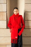 Ruthie Knit in Red Aura