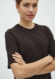 Carla Knit Blouse in Java