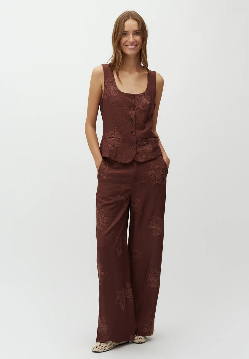 Meliora Blazer in Warm Brown