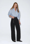 Donna High Relaxed in Black Cord