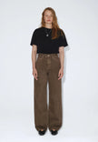 Donna High Relaxed in Washed Olive