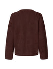 Gillian Knit in Deep Maroon