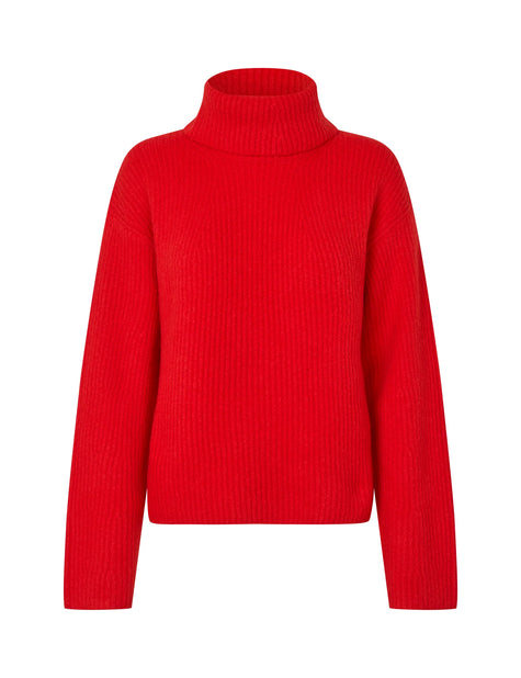 Kemina Knit in Deep Red