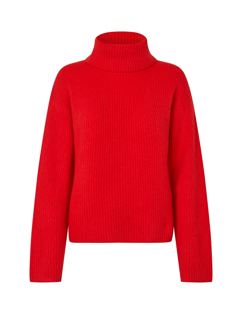 Kemina Knit in Deep Red