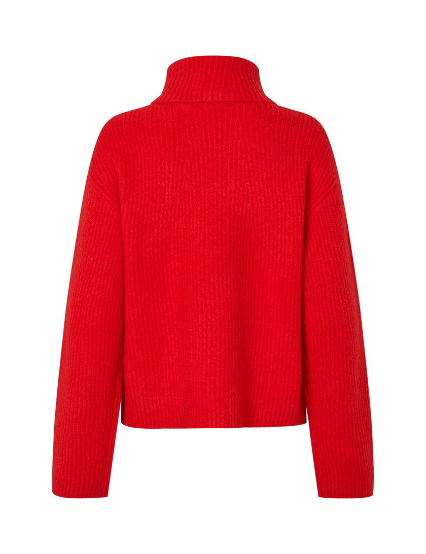 Kemina Knit in Deep Red
