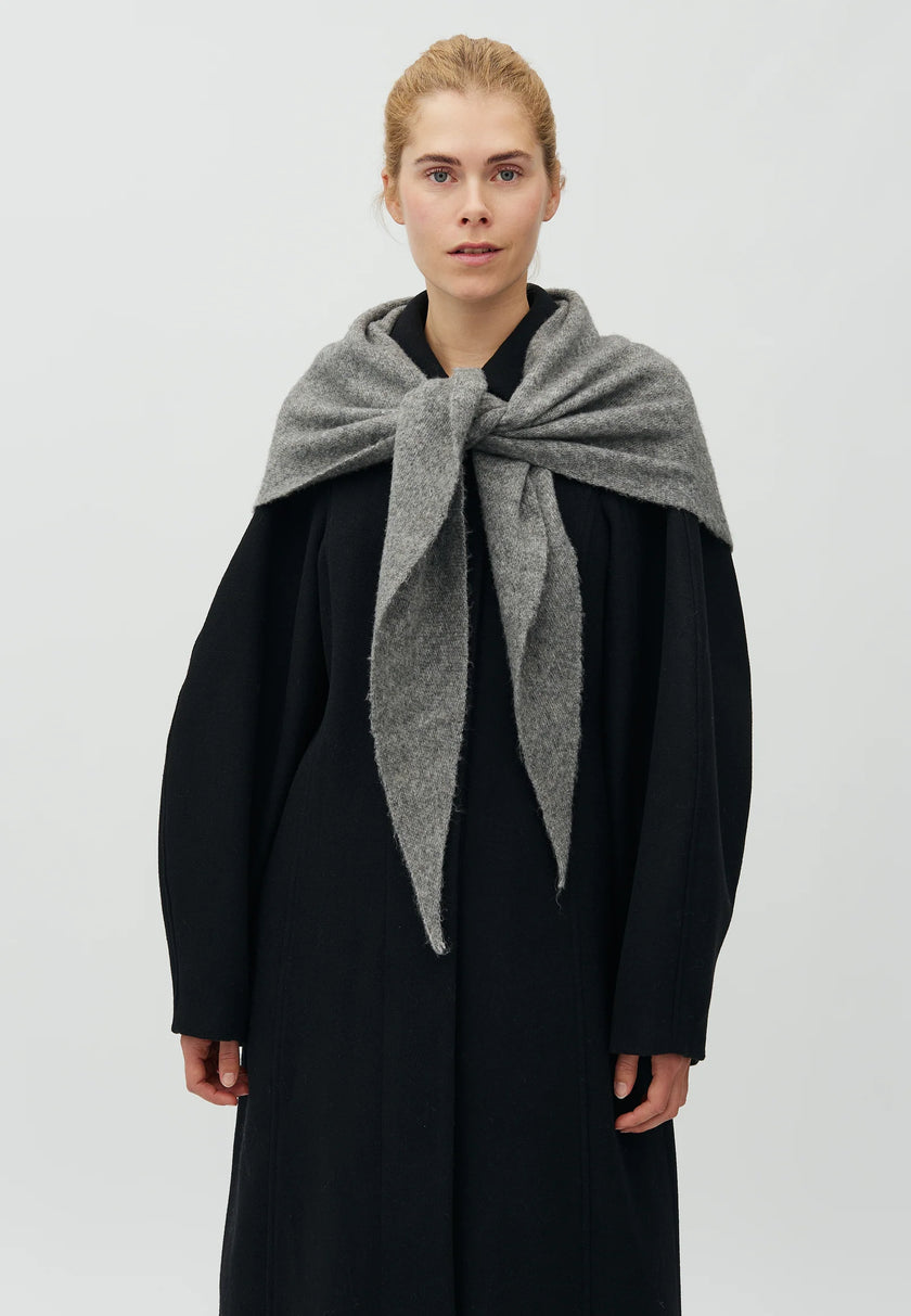 Sevyn Scarf in Medium Grey Melange