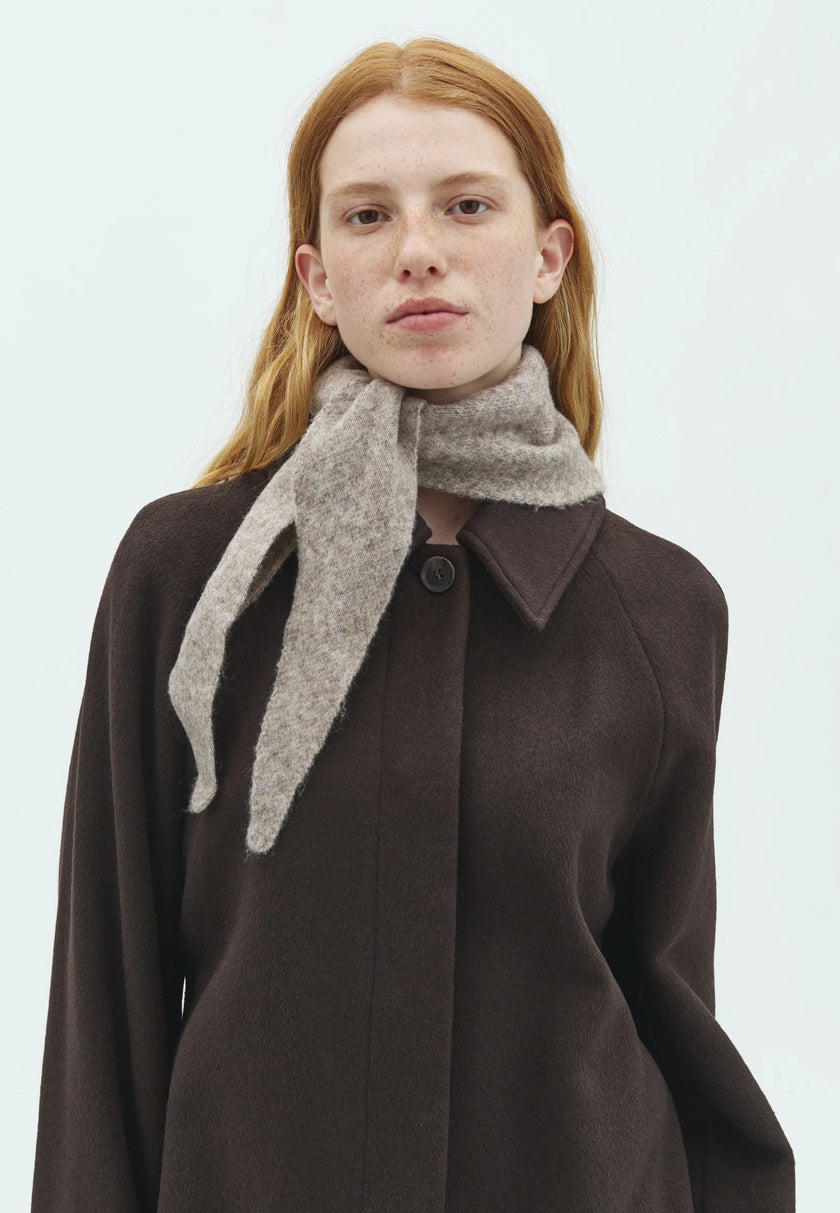 Ziggiette Scarf in Greige Melange