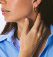 Large Twisted Hoops Anna Nina