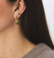 Large Twisted Hoops Anna Nina