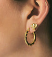 Large Twisted Hoops Anna Nina
