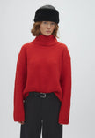 Kemina Knit in Deep Red