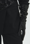 Holy Leather Gloves in Black