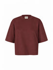 Emrys T-shirt in Maroon Noir
