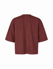 Emrys T-shirt in Maroon Noir