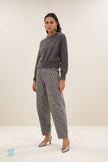 Sonny Natural Pullover in Dark Grey Melee