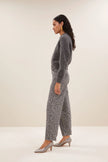 Sonny Natural Pullover in Dark Grey Melee