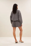 Bibi Natural Sweater in Concrete