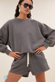 Bibi Natural Sweater in Concrete