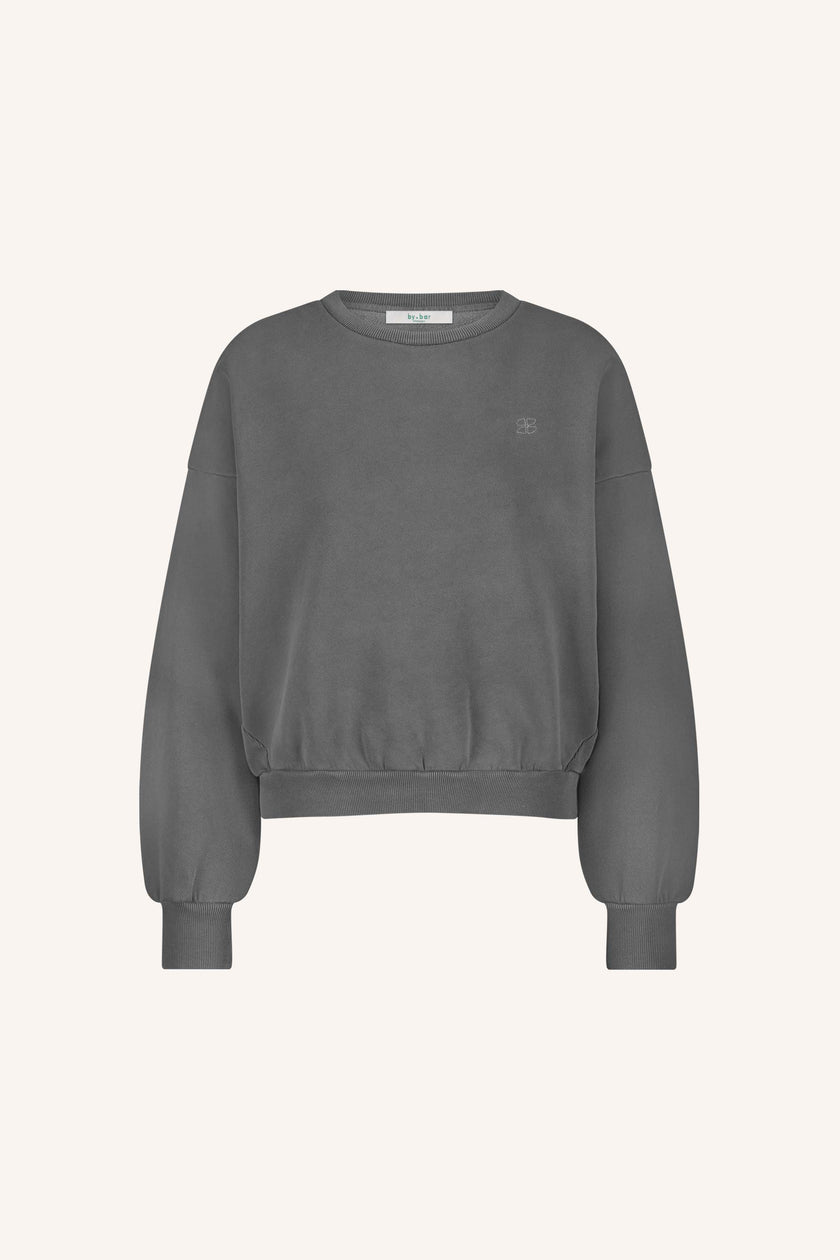 Bibi Natural Sweater in Concrete