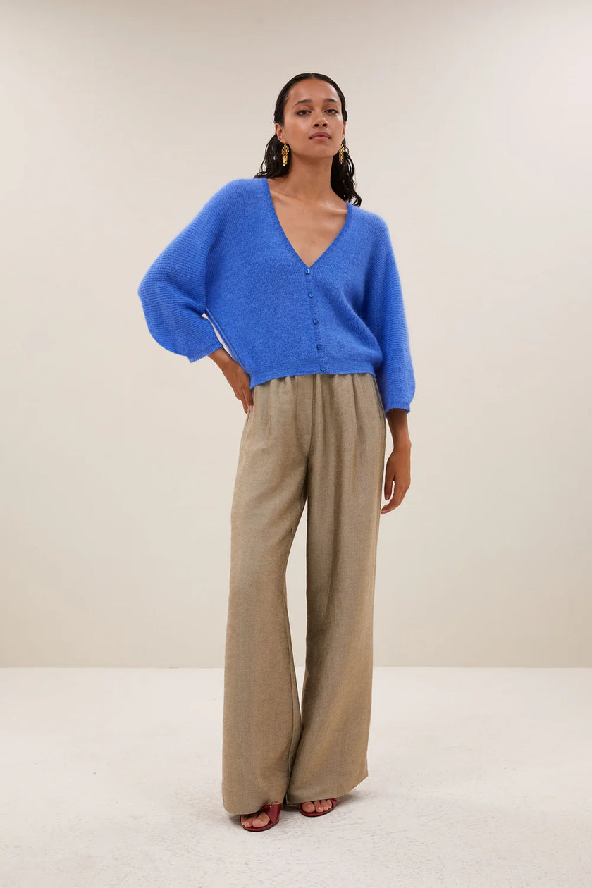 Indra Cardigan in Azul Blue