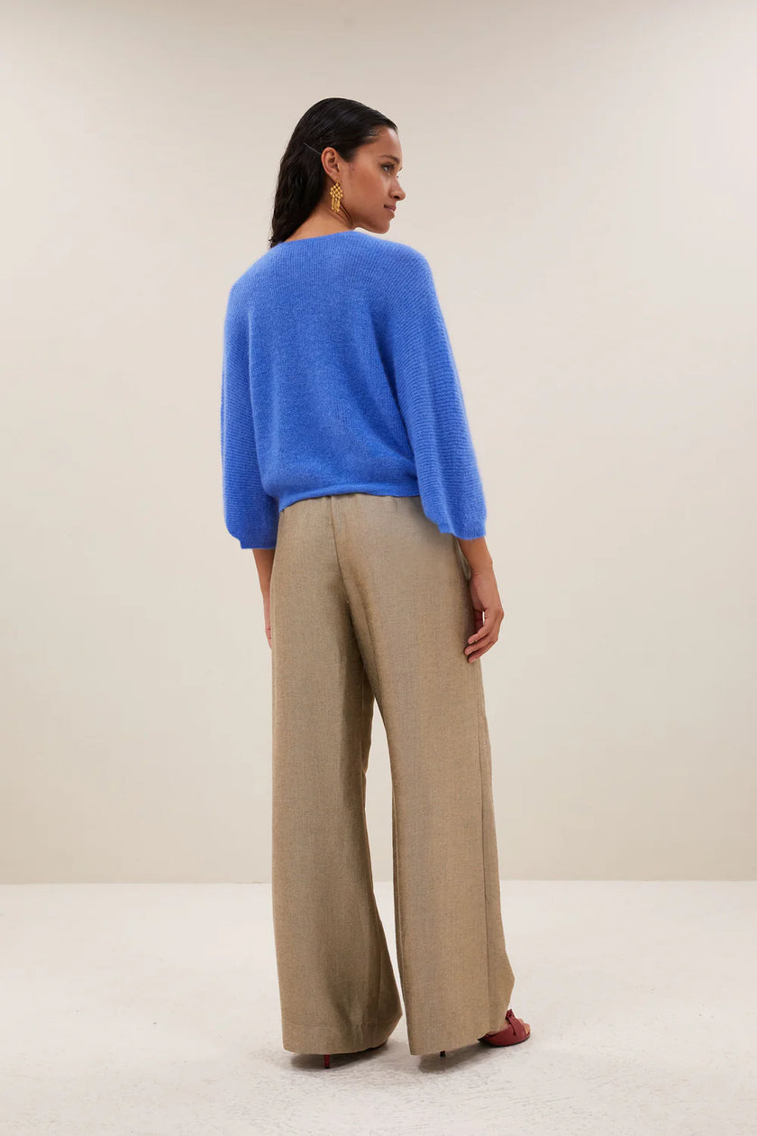 Indra Cardigan in Azul Blue