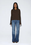 Aiya Sweater in Brown