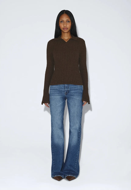 Aiya Sweater in Brown
