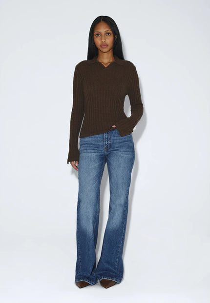 Aiya Sweater in Brown